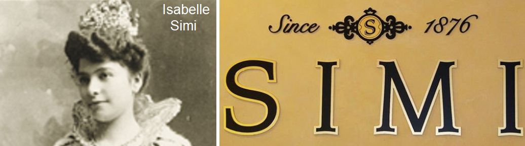 Isabelle Simu und Logo