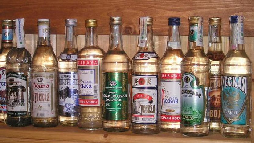 Wodka - verschiedene Marken