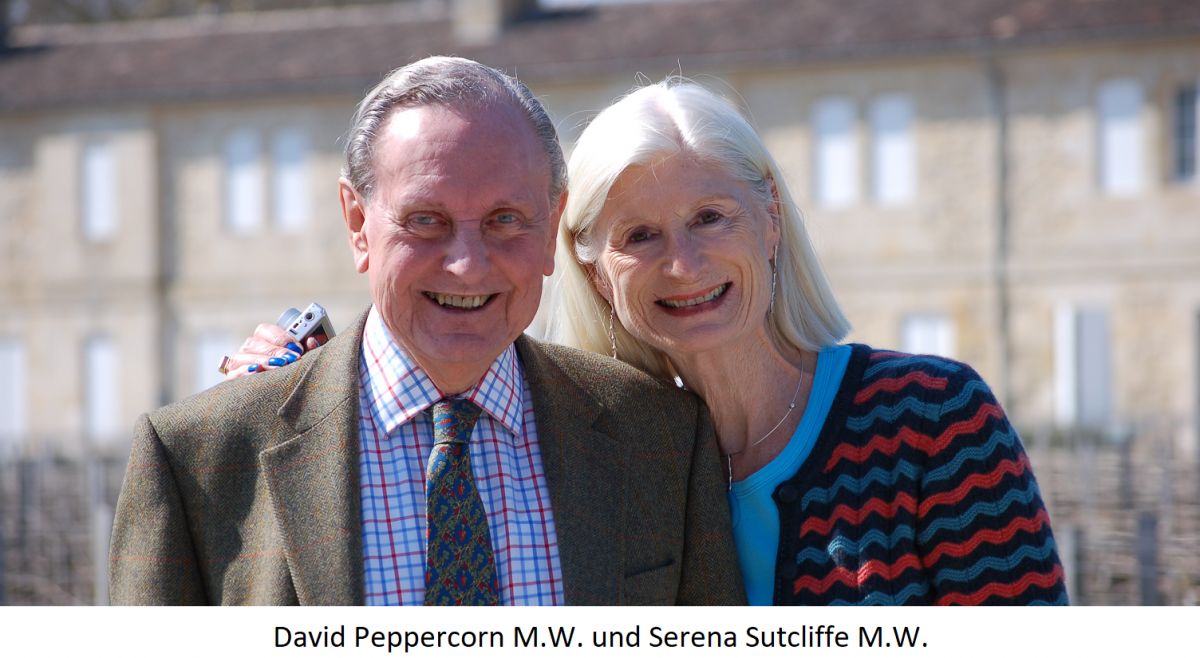David Peppercorn M.W. and Serena Sutcliffe M.W. 