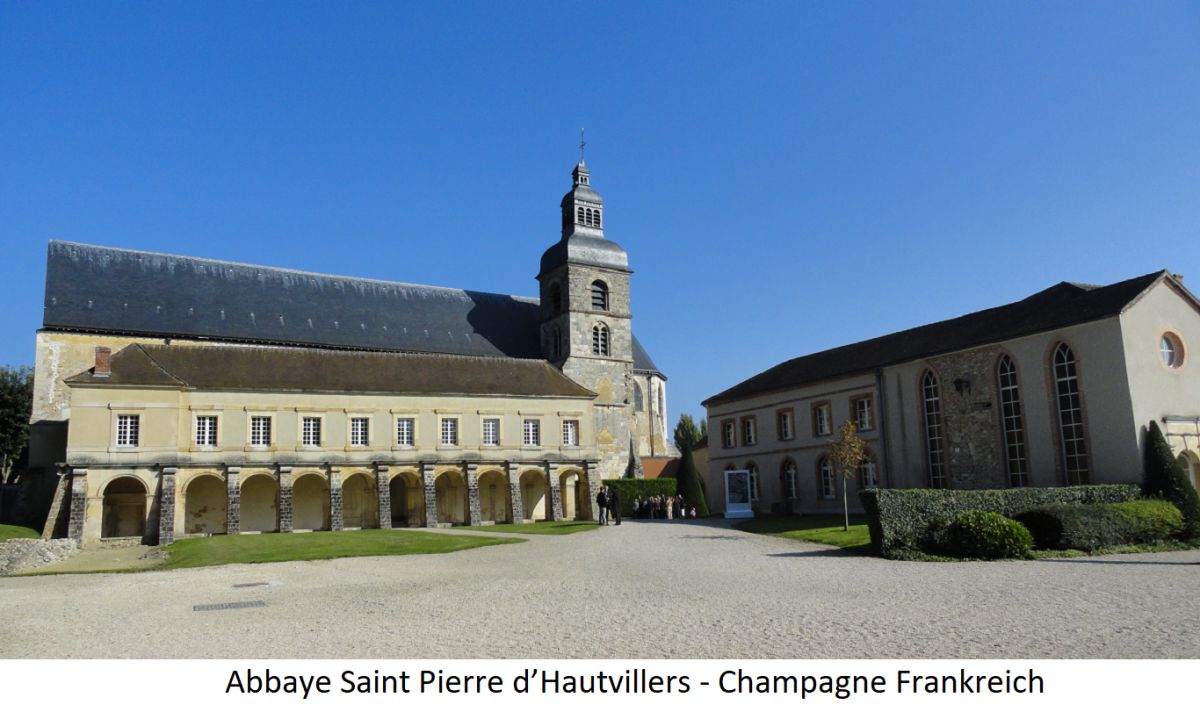 Abbaye Saint Pierre d’Hautvillers - Champagne