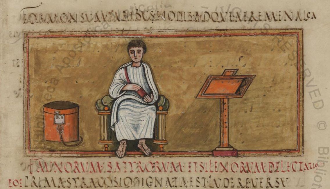 Vergil - Vergilius Romanus; eine illuminierte Handschrift des 5. Jahrhunderts mit Texten Vergils, 