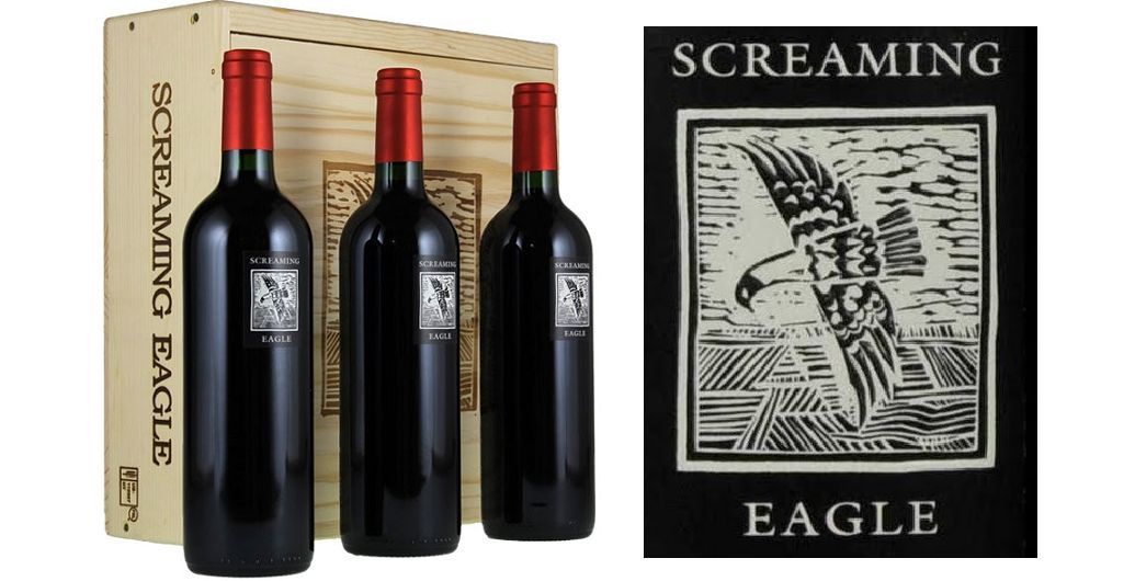 Screaming Eagle - Kiste und Logo