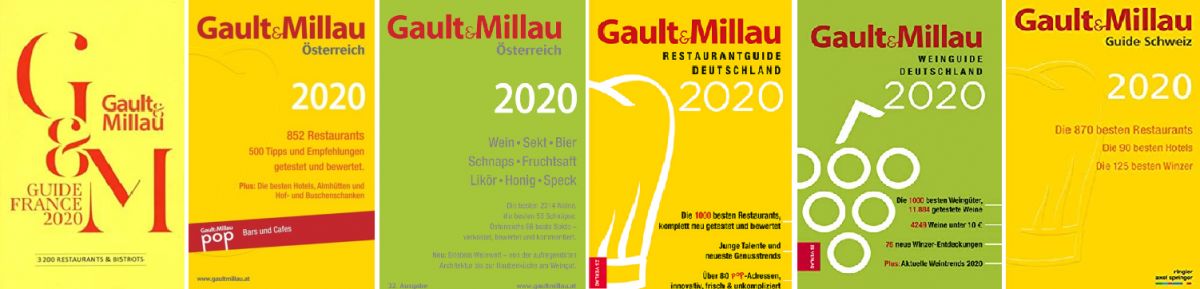 Gault Millau - France, Österreich, Deutschland, Schweiz