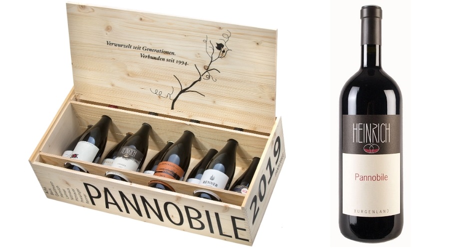 Pannobile - Weinkiste mit Flaschen, Flasche von WG Heinrich