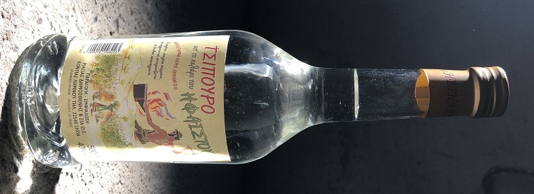 Tsipouro - Flasche