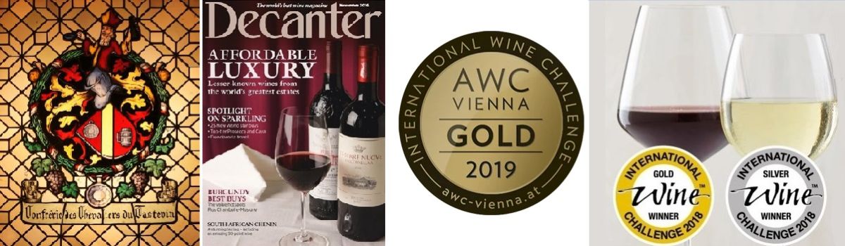 Weinveranstaltungen - Chevaliers du Tastevin, Dacanter, AWC, IWC